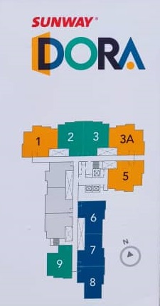 sunway dora floor plan