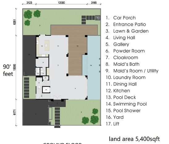 lavanya residences premium villa layout