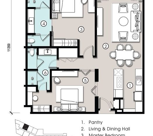 lavanya residences signature suite layout