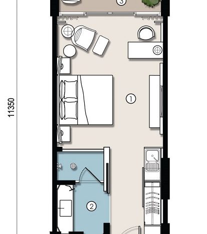 lavanya residences studio layout