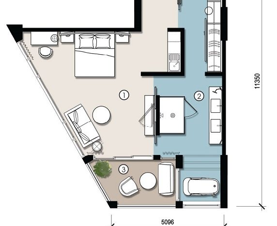 lavanya residences studio layout