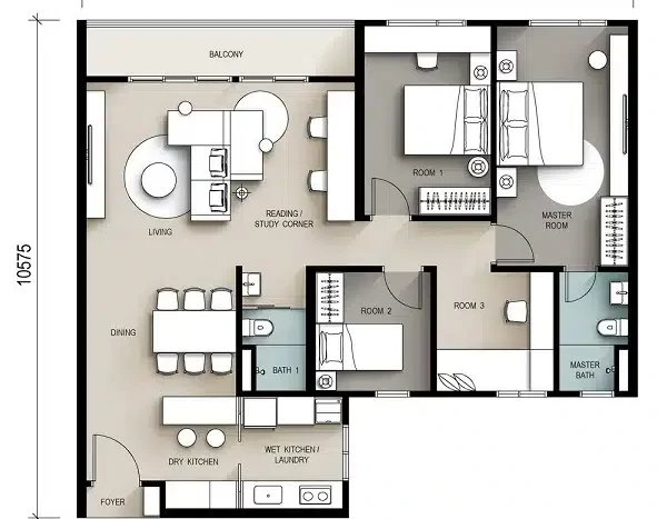 savana penang layout