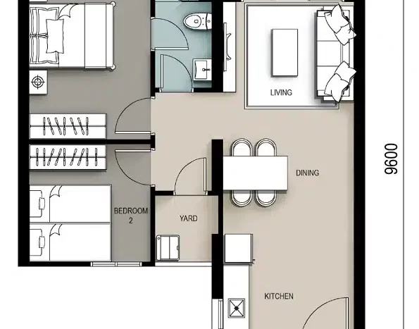 sinaran layout A 667sf