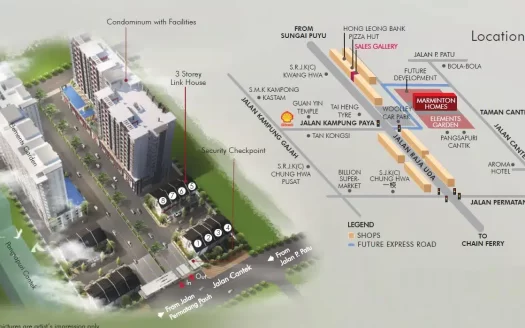 marmington homes location raja uda property