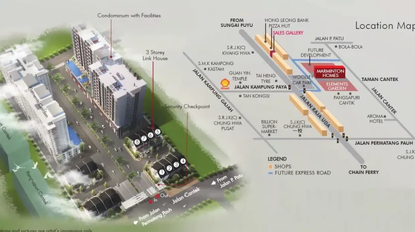 marmington homes location raja uda property