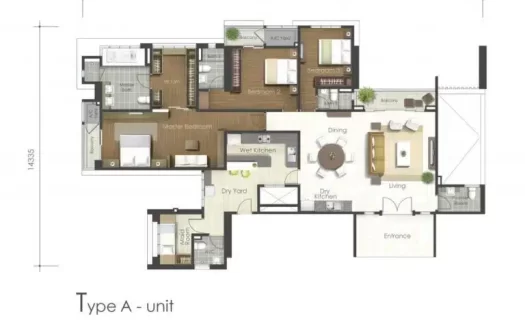 valancia residence floor plan