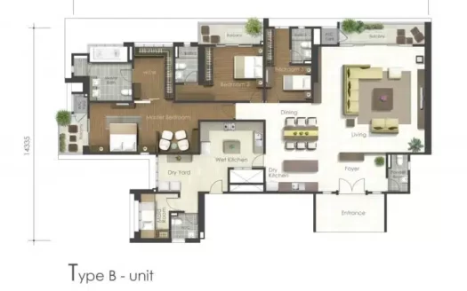 valancia residence layout