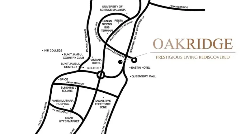 oakridge 3 storey semi-D persiaran pantai jerjak