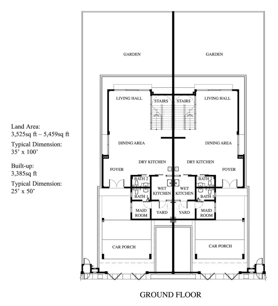 oakridge layout pantai jerjak house for sale