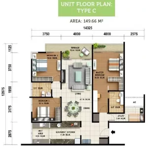 olive tree layout