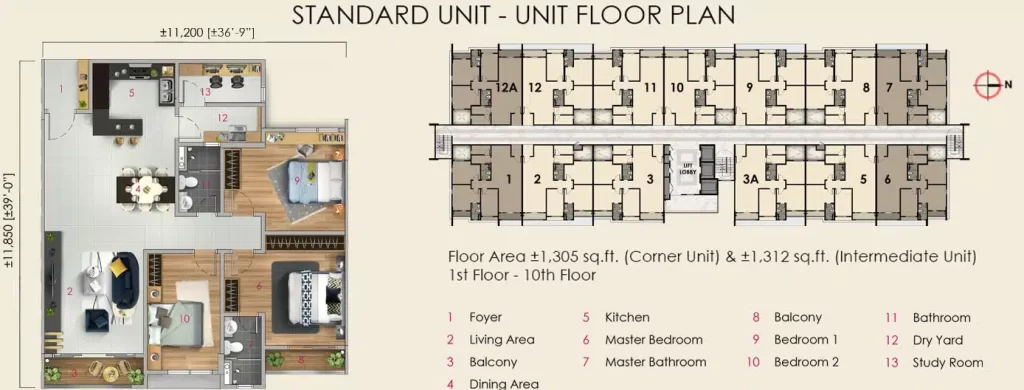 glisten-hill-juru-layout-plan