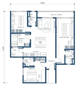 residensi-pauh-armani-layout-A-Garden-1113sf-4beds-3-bath