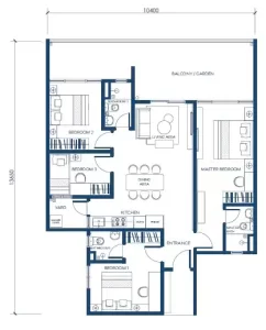 residensi-pauh-armani-layout-A-Garden-1337sf-4beds-3-bath