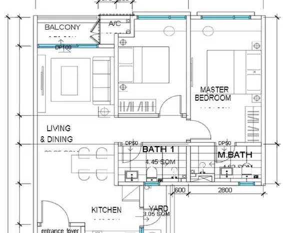 ion-vivace-layout-C-780sf-2-bedrooms-2-carparks