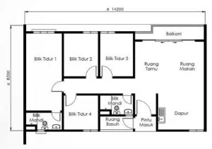 the-skyline-layout-E-1200sf-4-bedrooms