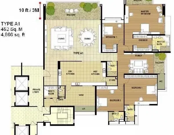 infinity-beachfront-condo-floor-plan